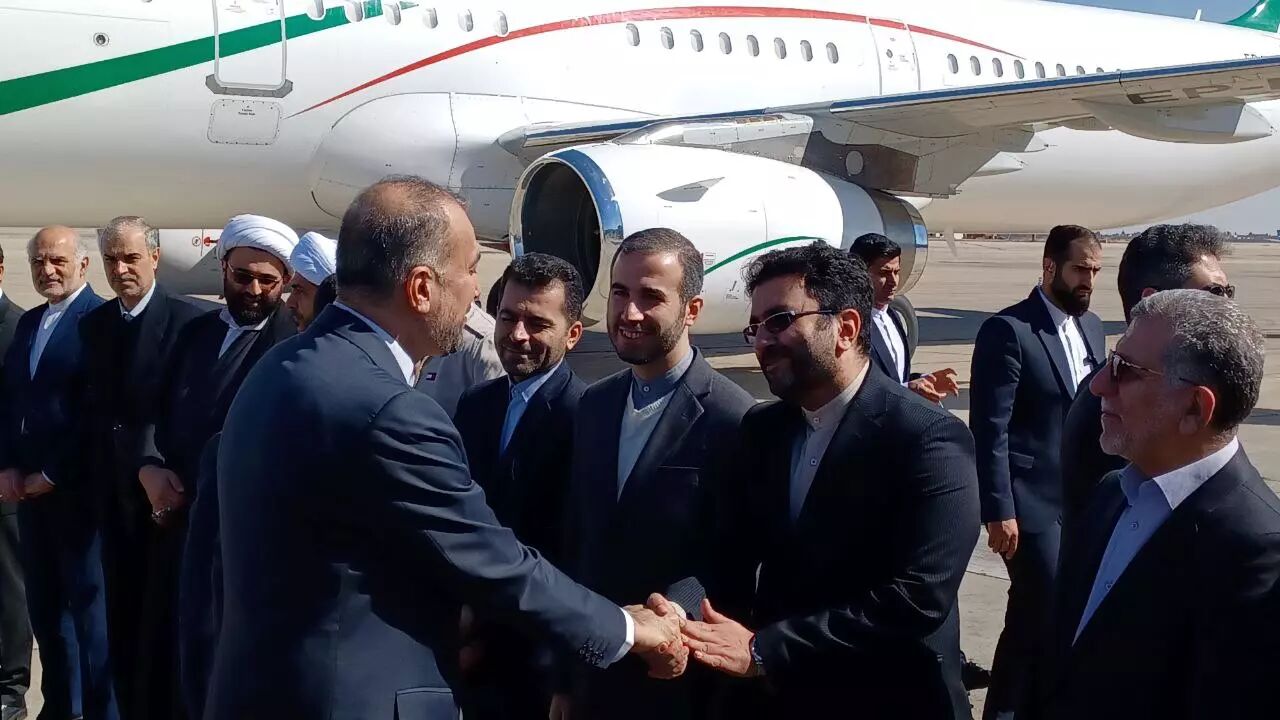 امیرعبداللهیان به دمشق رسید امیرعبداللهیان به دمشق رسید