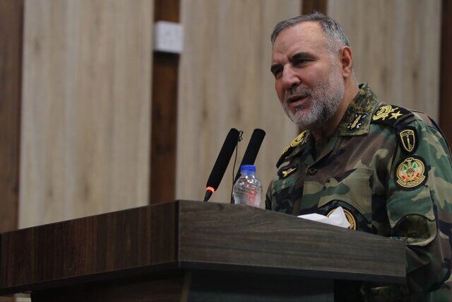 هشدار فرمانده نیروی زمینی ارتش: تهدیدات پاسخ دندانشکن دارد هشدار فرمانده نیروی زمینی ارتش: تهدیدات پاسخ دندانشکن دارد