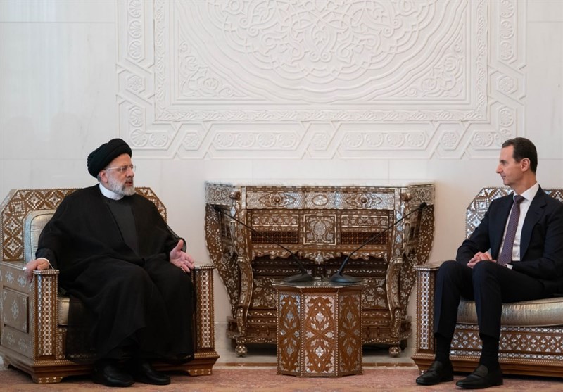 رییسی: ملت سوریه با وجود تحریم ها پیروز شد / تمجید بشار اسد از روابط تهران و دمشق رییسی: ملت سوریه با وجود تحریم ها پیروز شد / تمجید بشار اسد از روابط تهران و دمشق