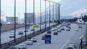 آزادراه تهران - پردیس مسدود شد آزادراه تهران - پردیس مسدود شد