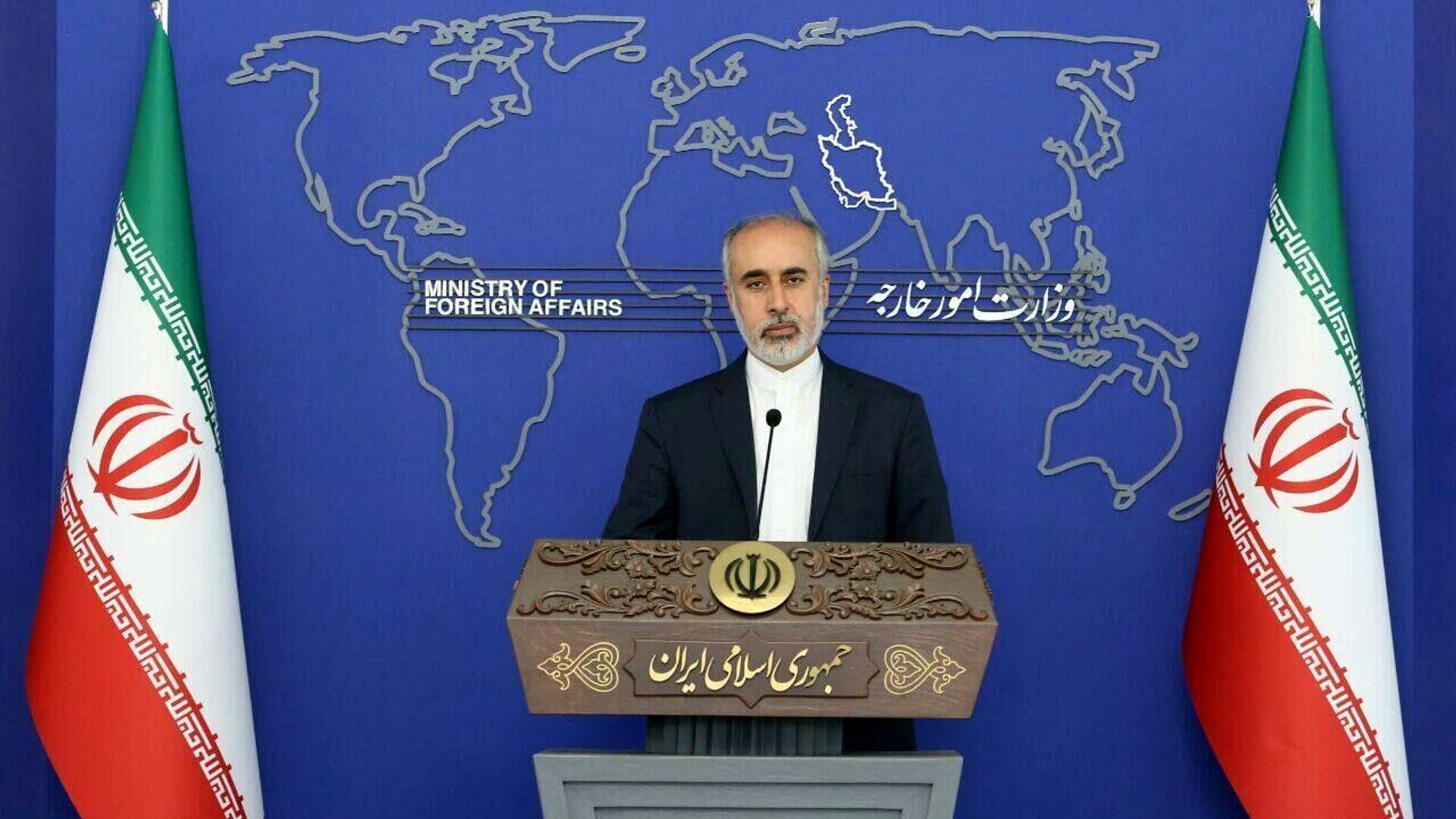 واکنش کنعانی به اظهارات مداخله جویانه آلمانی ها واکنش کنعانی به اظهارات مداخله جویانه آلمانی ها