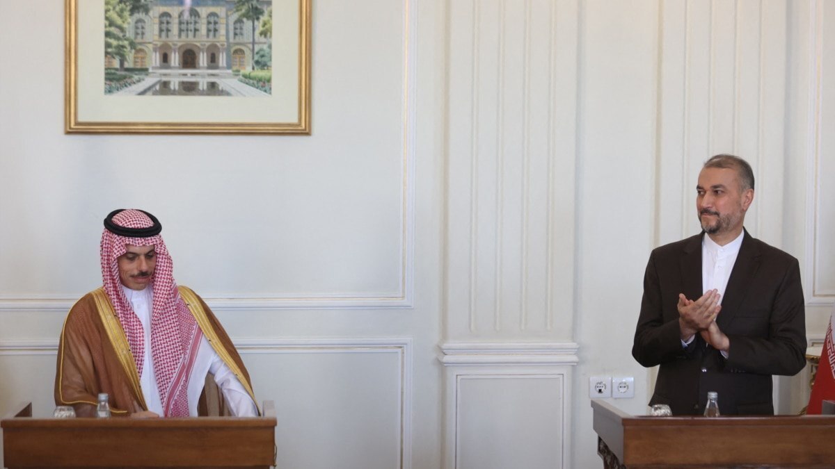 واکنش امیرعبداللهیان به ادعای جنجالی درباره تغییر محل نشست خبری وزیرخارجه عربستان واکنش امیرعبداللهیان به ادعای جنجالی درباره تغییر محل نشست خبری وزیرخارجه عربستان