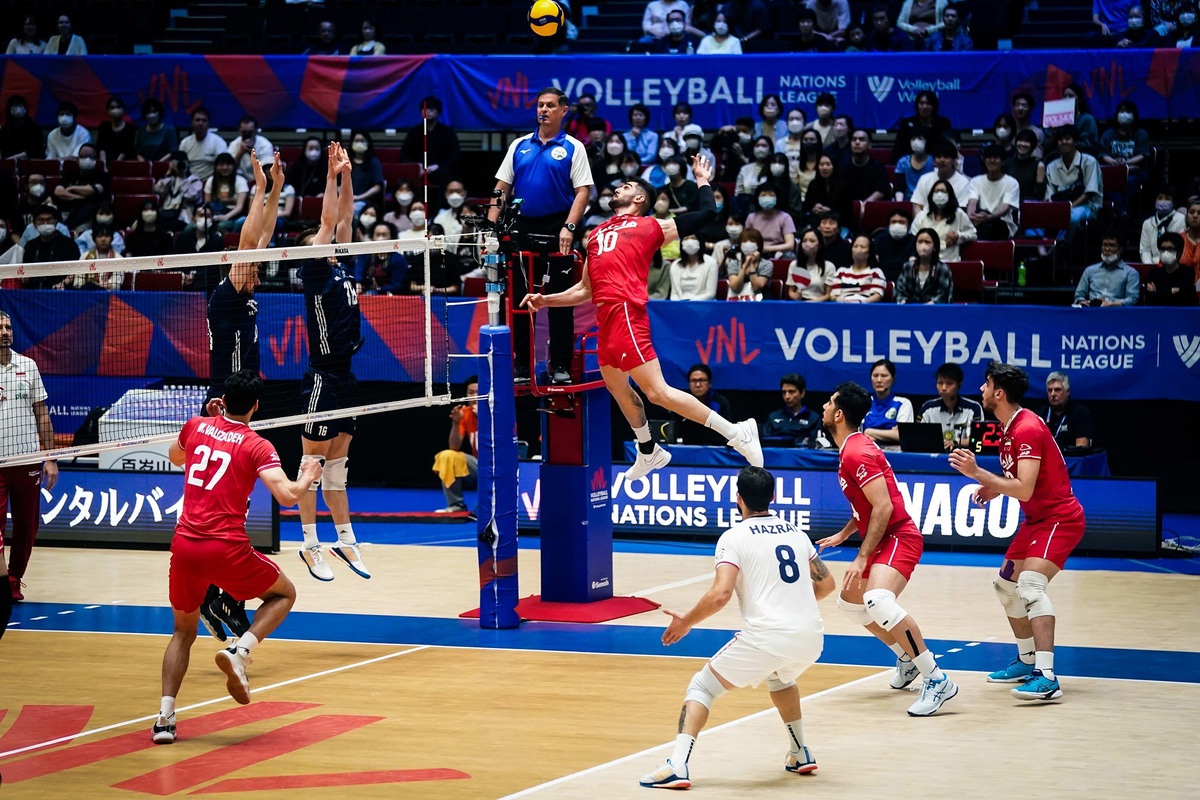 پیروزی قاطع والیبال ایران مقابل آلمان