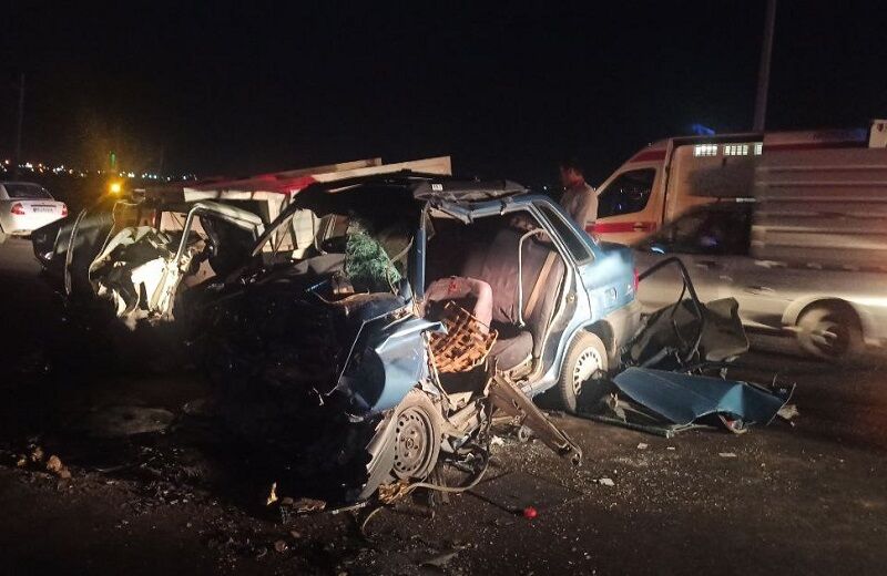 تصادف مرگبار در گلستان؛ چهار عضو یک خانواده فوت شدند تصادف مرگبار در گلستان؛ چهار عضو یک خانواده فوت شدند