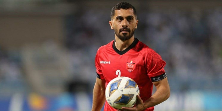 کاپیتان پرسپولیس مصدوم شد کاپیتان پرسپولیس مصدوم شد