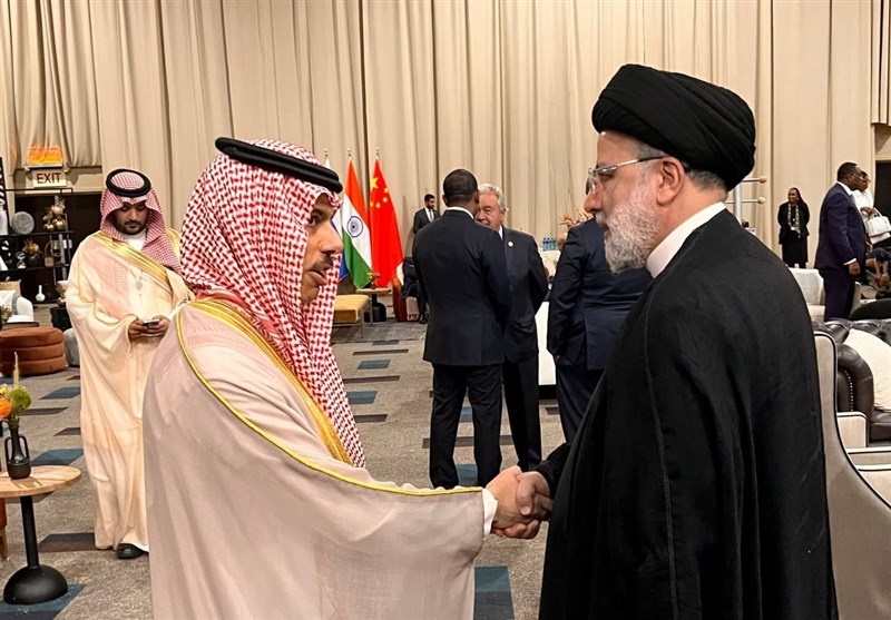 دیدار و گفتوگوی رییسی با فیصلبنفرحان وزیر خارجه عربستان دیدار و گفتوگوی رییسی با فیصلبنفرحان وزیر خارجه عربستان