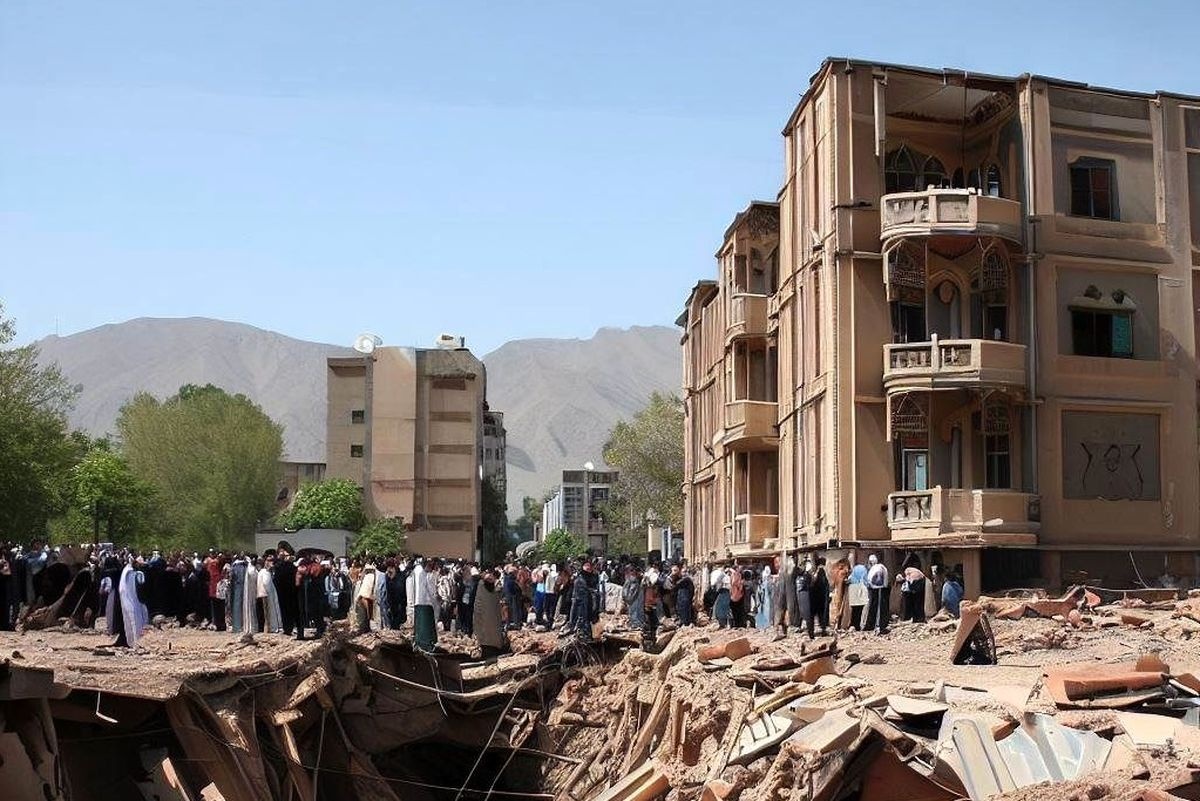 تصاویر هوایی هولناک از حجم ویرانی زلزله ۷ ریشتری مغرب