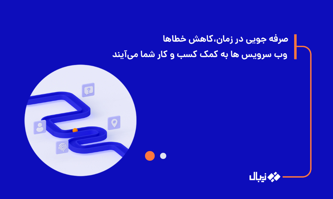 صرفه جویی در زمان، کاهش خطاها / وب سرویس ها به کمک کسب و کار شما میآیند صرفه جویی در زمان، کاهش خطاها / وب سرویس ها به کمک کسب و کار شما میآیند