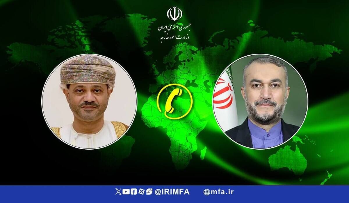 گفتگوی امیرعبداللهیان با وزیر خارجه عمان درباره اوضاع غزه گفتگوی امیرعبداللهیان با وزیر خارجه عمان درباره اوضاع غزه