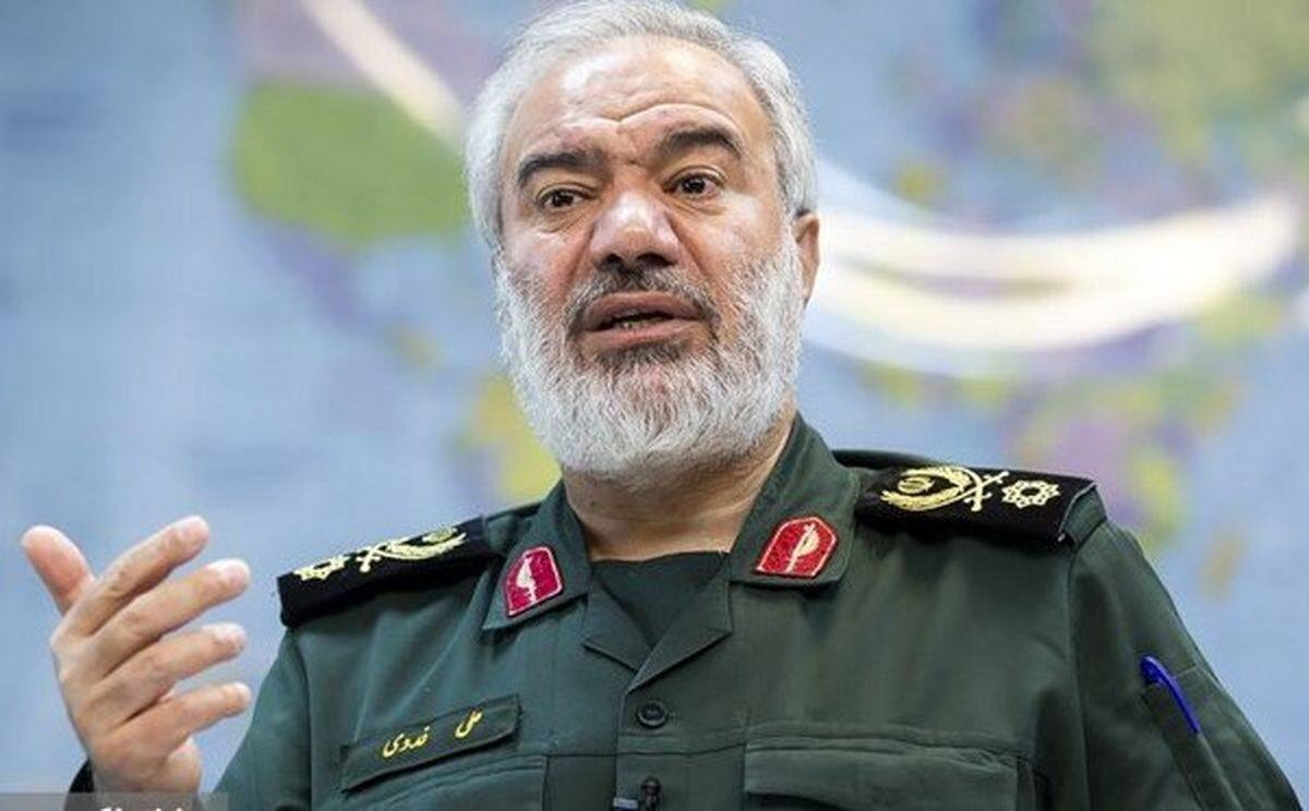 جانشین فرماندهی کل سپاه: امسال در سالگرد «اغتشاشات» دو تا بز هم به همدیگر شاخ نزدند جانشین فرماندهی کل سپاه: امسال در سالگرد «اغتشاشات» دو تا بز هم به همدیگر شاخ نزدند