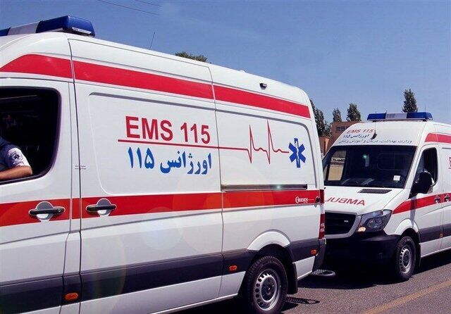 سرقت از آمبولانس در تهران! سرقت از آمبولانس در تهران!