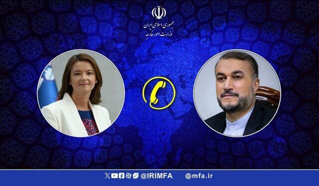 گفتوگوی تلفنی وزرای خارجه ایران و اسلوونی گفتوگوی تلفنی وزرای خارجه ایران و اسلوونی
