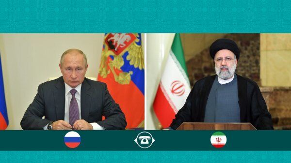 گفتگوی تلفنی رئیسی و پوتین در مورد مسائل منطقه گفتگوی تلفنی رئیسی و پوتین در مورد مسائل منطقه