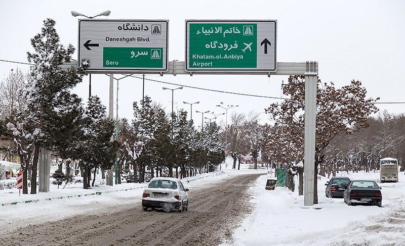 ارومیه سفیدپوش شد!