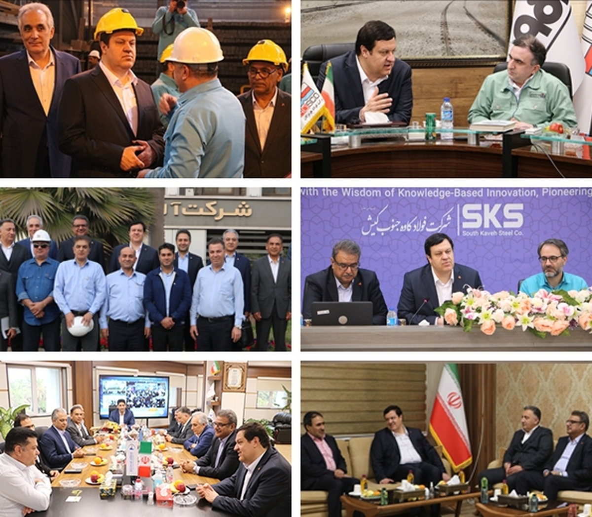 دیدار مدیرعامل بانک ملت با مدیران عامل شرکت های نفتی و فولادی استان هرمزگان دیدار مدیرعامل بانک ملت با مدیران عامل شرکت های نفتی و فولادی استان هرمزگان