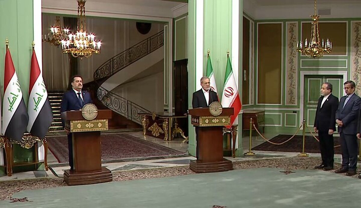 پزشکیان: فعال شدن مجدد هستههای تروریستی از دغدغههای مهم ایران و عراق است پزشکیان: فعال شدن مجدد هستههای تروریستی از دغدغههای مهم ایران و عراق است