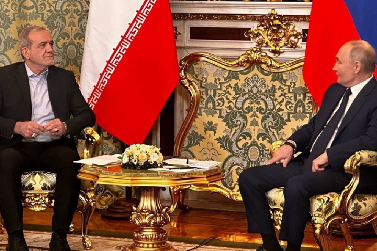 پزشکیان در دیدار با پوتین: توافقنامه راهبردی دو کشور امضا میشود/ بر موضع گسترش روابط محکم ایستادهایم پزشکیان در دیدار با پوتین: توافقنامه راهبردی دو کشور امضا میشود/ بر موضع گسترش روابط محکم ایستادهایم