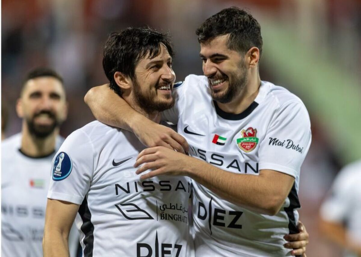 سردار آزمون با گل زیبای خود شباب الاهلی را به پیروزی رساند سردار آزمون با گل زیبای خود شباب الاهلی را به پیروزی رساند
