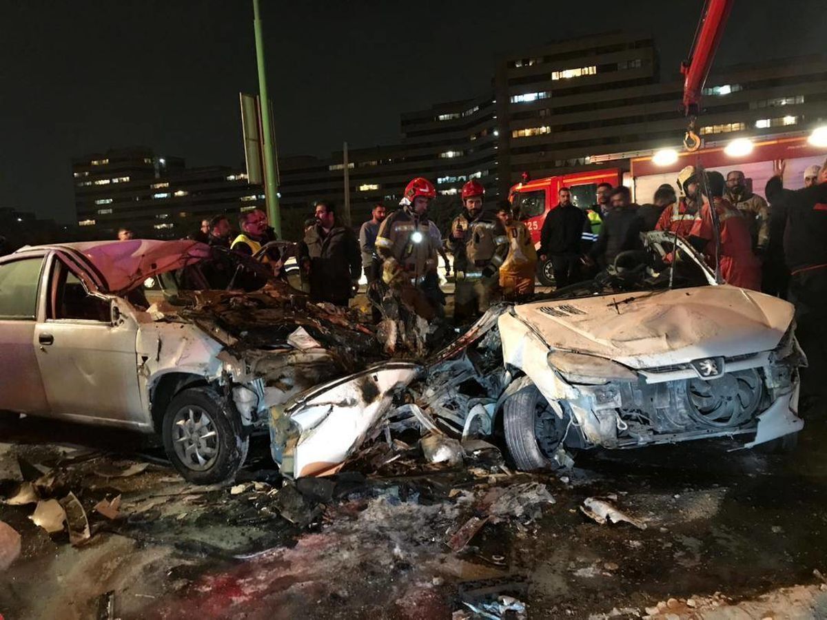 حادثه مرگبار در اتوبان تهران-کرج حادثه مرگبار در اتوبان تهران-کرج
