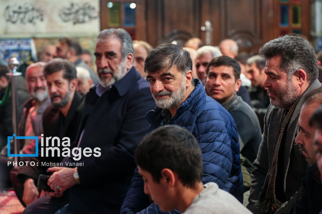 تیپ متفاوت سردار رادان در بزرگداشت شهید سید رضی موسوی + عکس