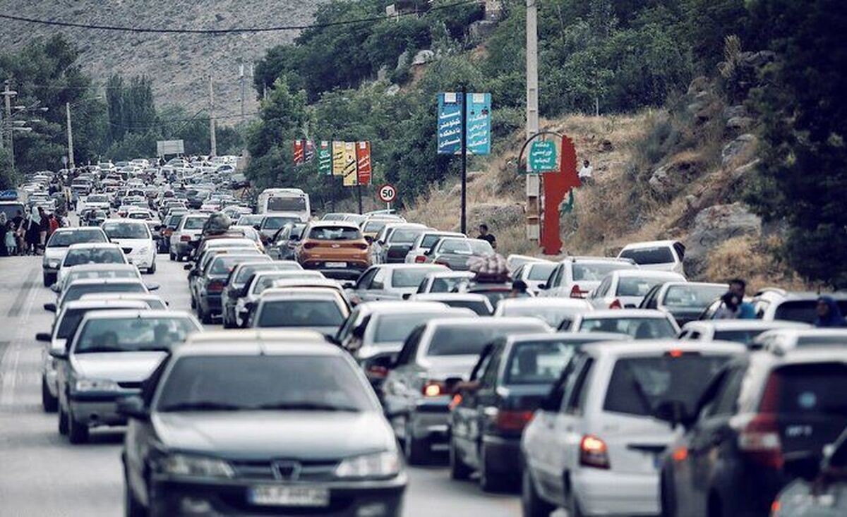 تهرانیها به شمال رفتند / ترافیک سنگین در چالوس تهرانیها به شمال رفتند / ترافیک سنگین در چالوس