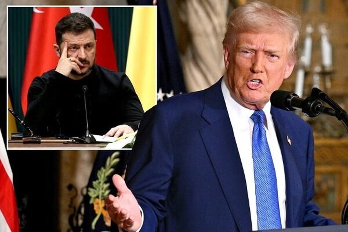 ترامپ درباره زلنسکی: ببینید چقدر از پوتین نفرت دارد! ترامپ درباره زلنسکی: ببینید چقدر از پوتین نفرت دارد!
