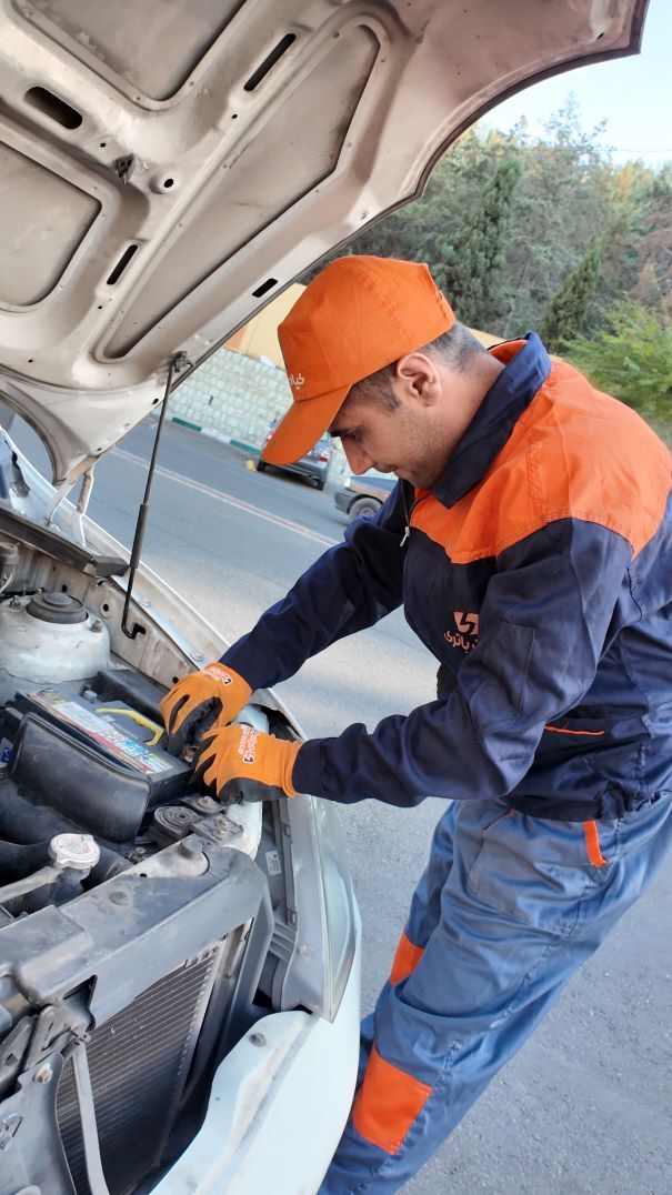 نصب باتری ماشین