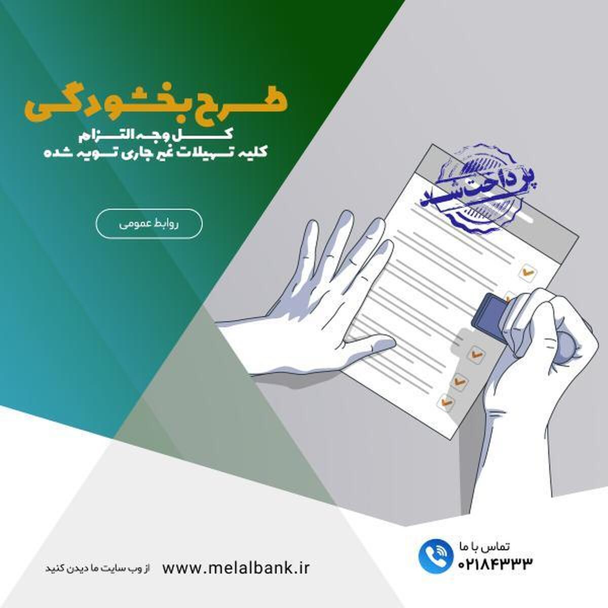 طرح ویژه بخشودگی ماندهی۶ درصدی وجه التزام تسهیلات غیر جاری طرح ویژه بخشودگی ماندهی۶ درصدی وجه التزام تسهیلات غیر جاری
