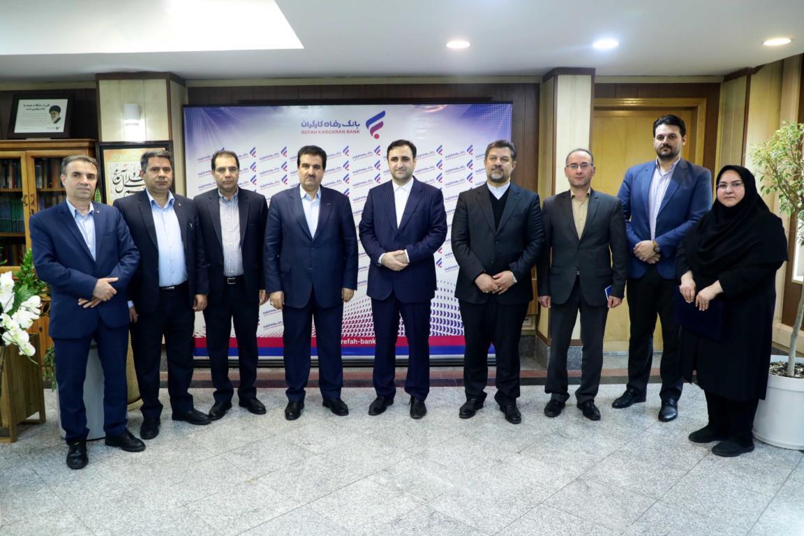 تفاهم نامه همکاری بانک رفاه کارگران و وزارت میراث فرهنگی، صنایع دستی و گردشگری امضا شد