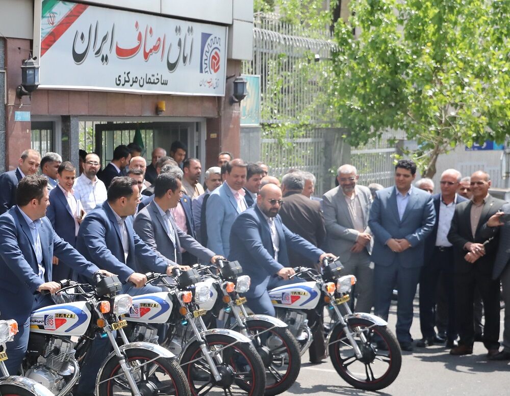تجهیز واحدهای بازرسی اتاق اصناف به ۵۰۰ دستگاه موتورسیکلت تجهیز واحدهای بازرسی اتاق اصناف به ۵۰۰ دستگاه موتورسیکلت