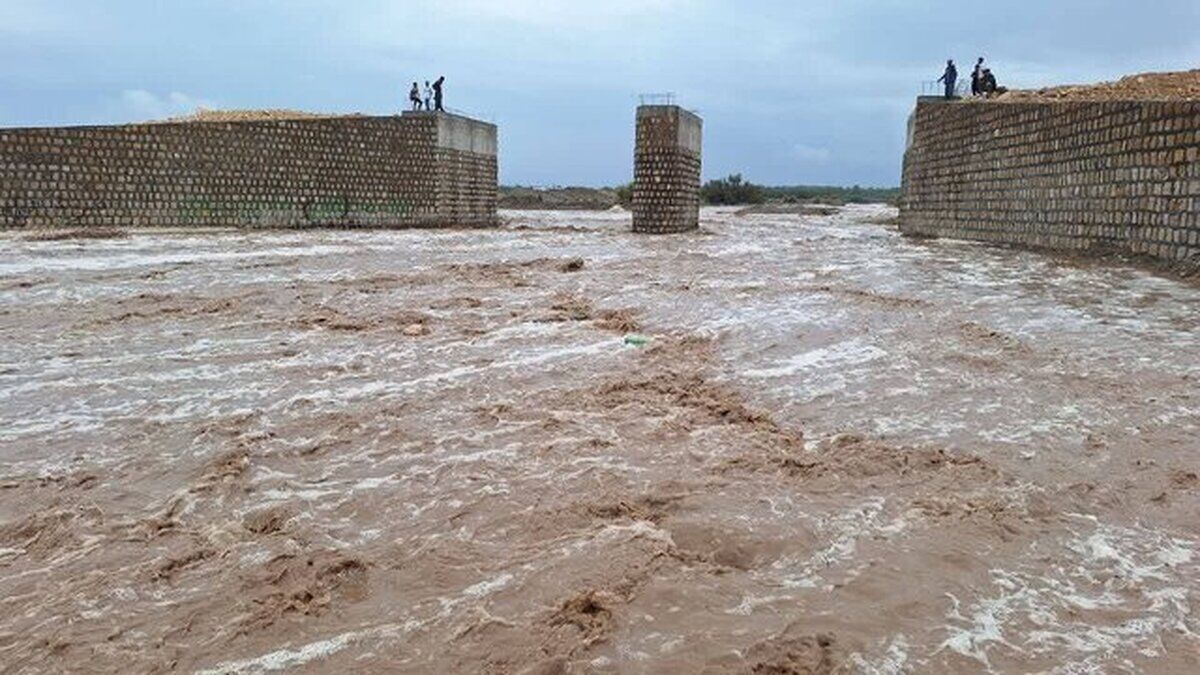 سیلاب در شهرستان زیرکوه خراسان جنوبی