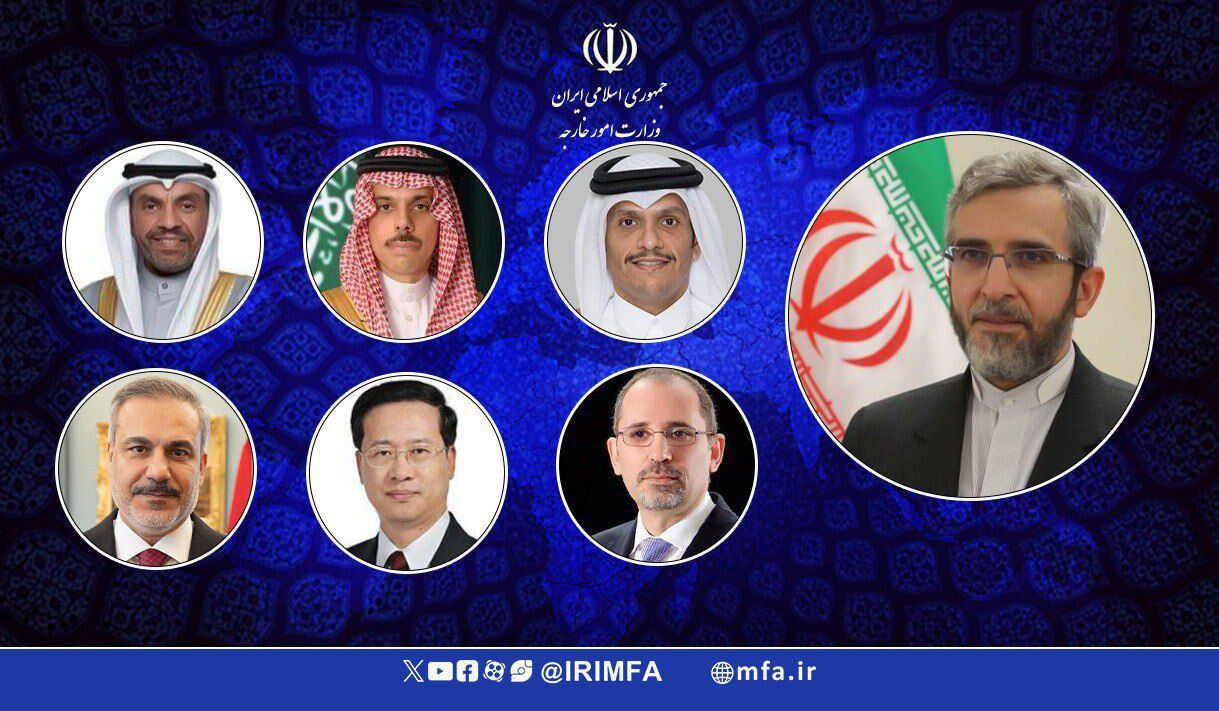 روایت باقری از تماسهای تلفنی مقامهای دولتهای مختلف خارجی روایت باقری از تماسهای تلفنی مقامهای دولتهای مختلف خارجی