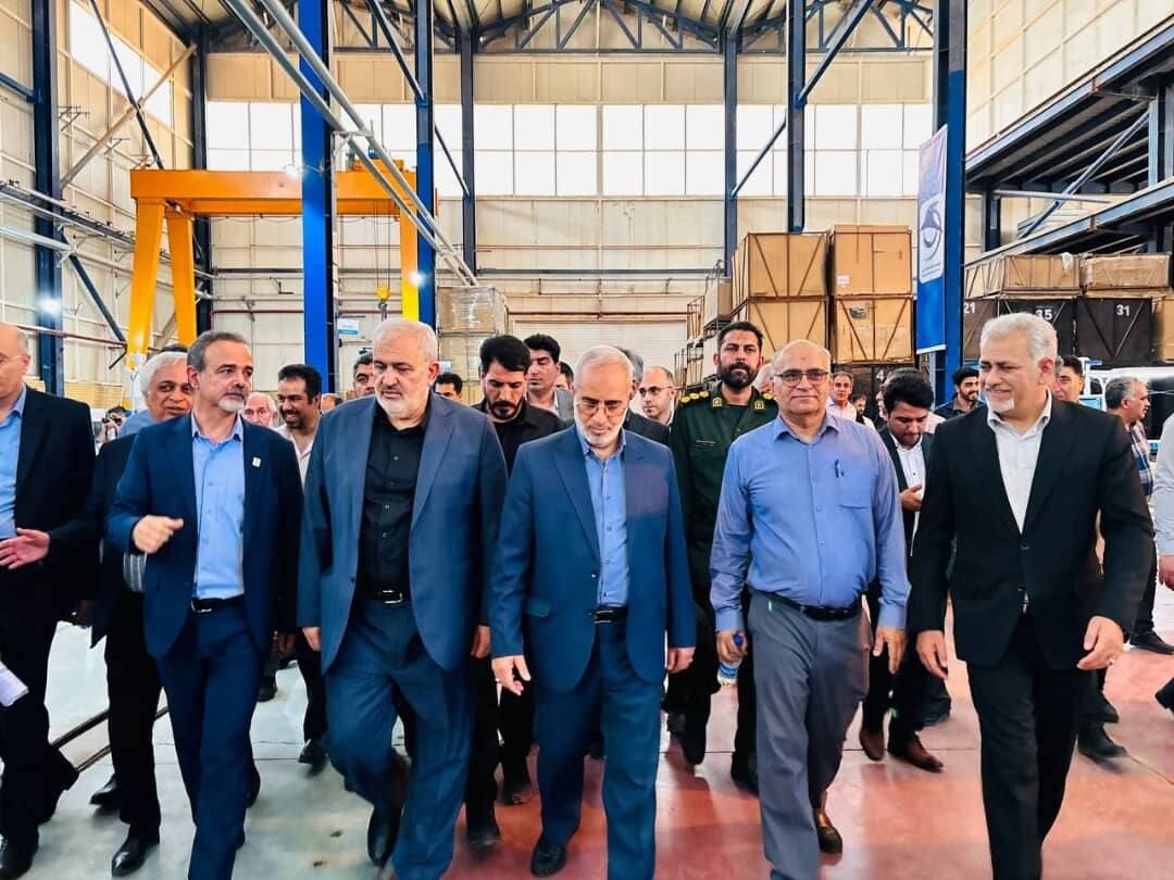 خط تولیدگیربکس CVT و باک پلیمری خودرو کرمان موتور باحضور وزیر صمت افتتاح شد خط تولیدگیربکس CVT و باک پلیمری خودرو کرمان موتور باحضور وزیر صمت افتتاح شد