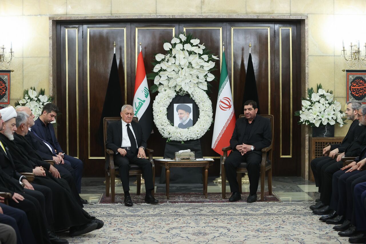 دیدار رئیس جمهور عراق با سرپرست ریاست جمهوری دیدار رئیس جمهور عراق با سرپرست ریاست جمهوری