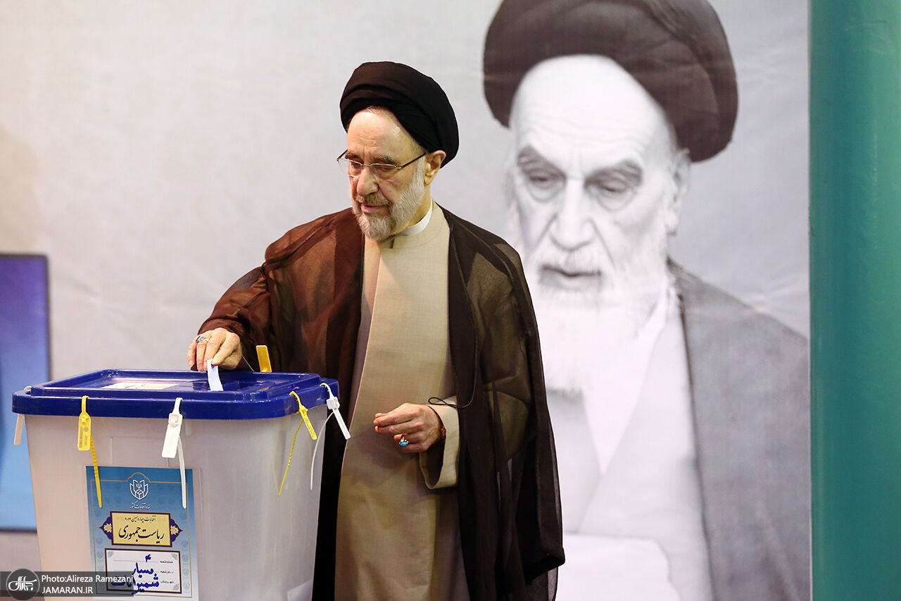 سید محمد خاتمی: نظام حکمرانی کشور قطعاً پیامهای معنادار مردم را در کنش انتخاباتی آنان دریافته است / باز هم به پزشکیان رأی میدهم سید محمد خاتمی: نظام حکمرانی کشور قطعاً پیامهای معنادار مردم را در کنش انتخاباتی آنان دریافته است / باز هم به پزشکیان رأی میدهم