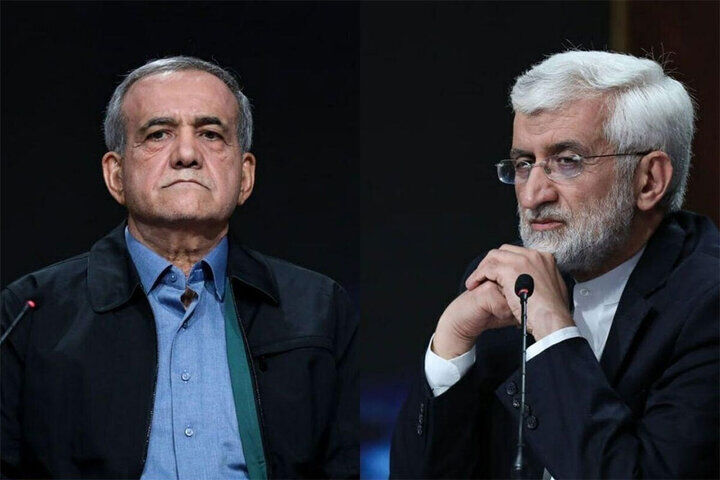 آخرین نظرسنجی انتخابات ۱۴۰۳ / جلیلی از پزشکیان جلو زد؟ آخرین نظرسنجی انتخابات ۱۴۰۳ / جلیلی از پزشکیان جلو زد؟