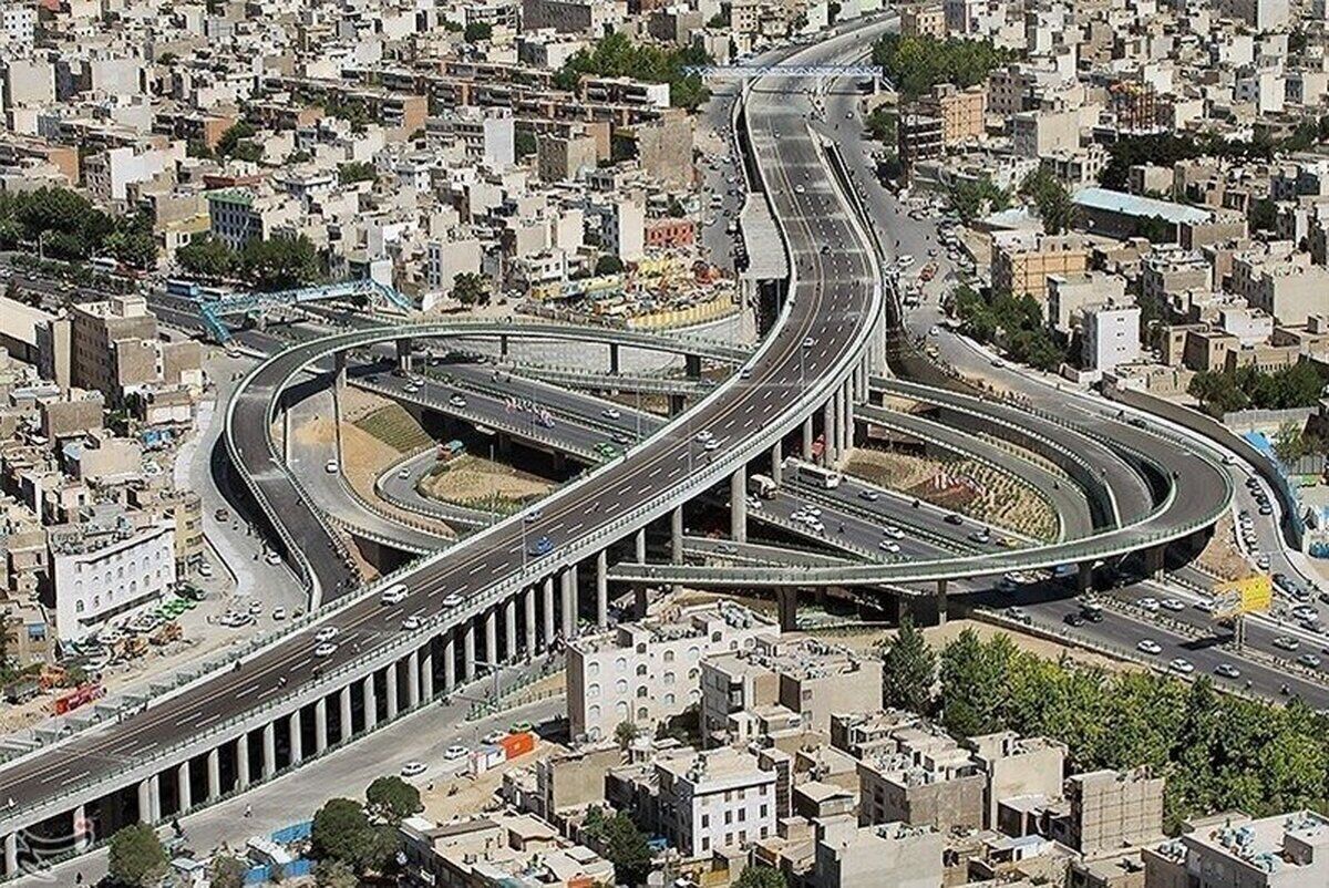 عرشه پل بزرگراه همت نصب شد + عکس عرشه پل بزرگراه همت نصب شد + عکس