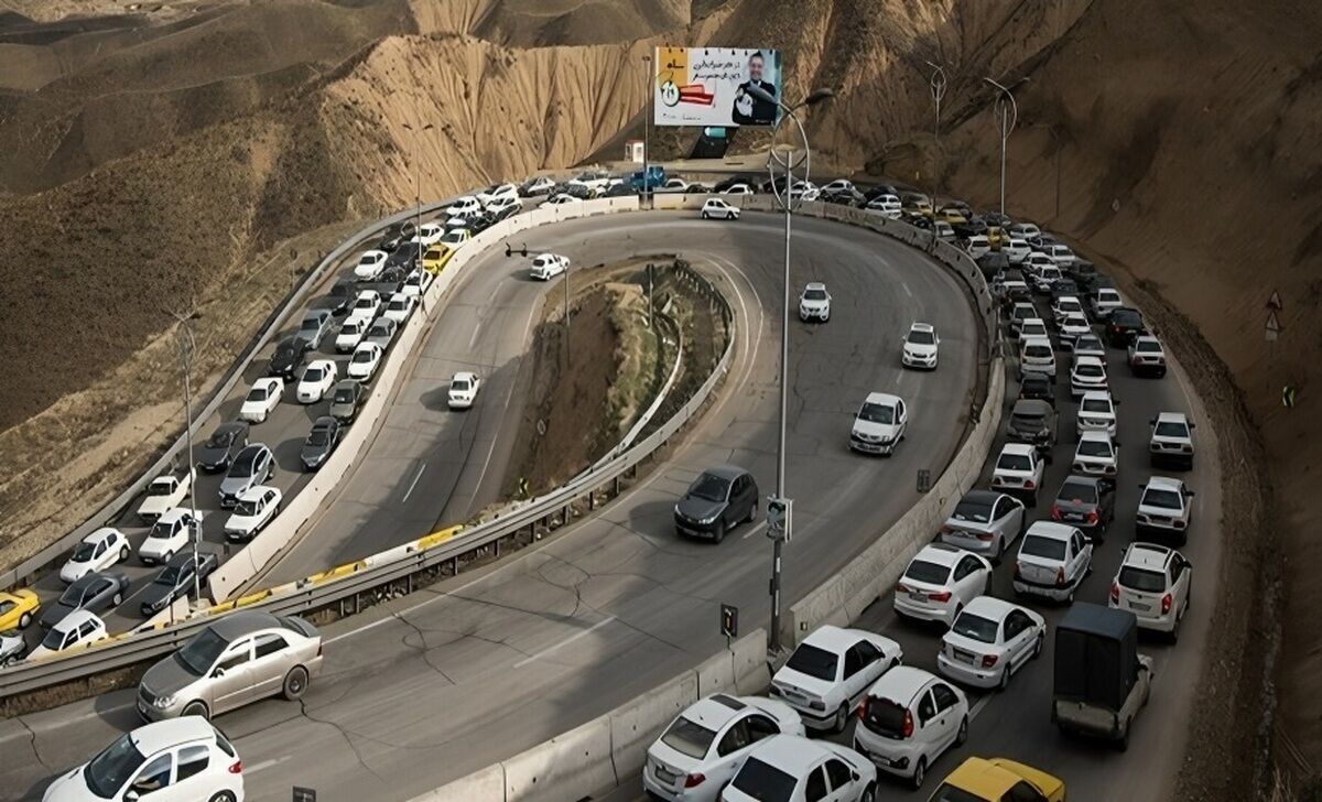 تردد از کرج و آزادراه تهران - شمال به سمت چالوس ممنوع شد تردد از کرج و آزادراه تهران - شمال به سمت چالوس ممنوع شد
