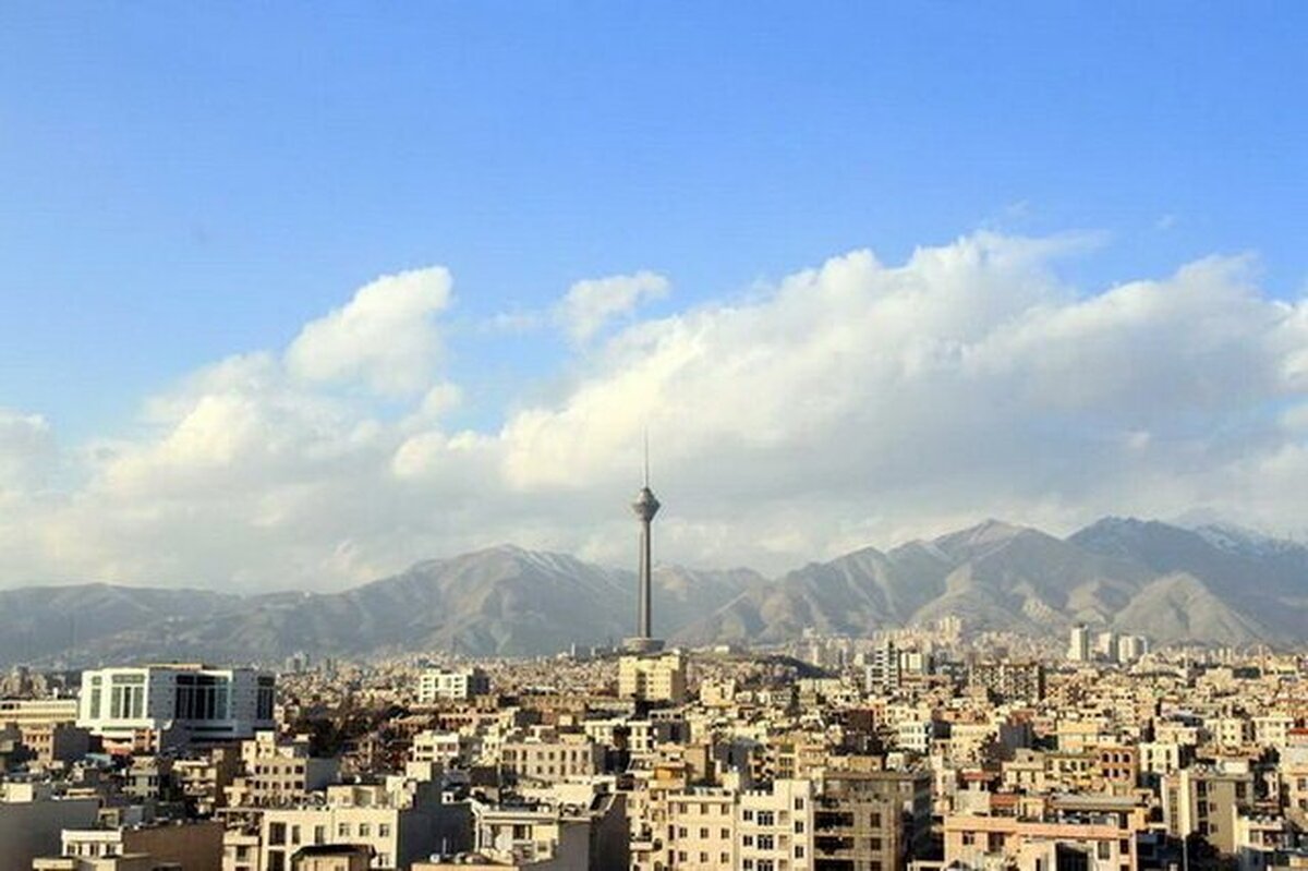 کاهش نسبی دمای هوای تهران طی امروز و فردا کاهش نسبی دمای هوای تهران طی امروز و فردا