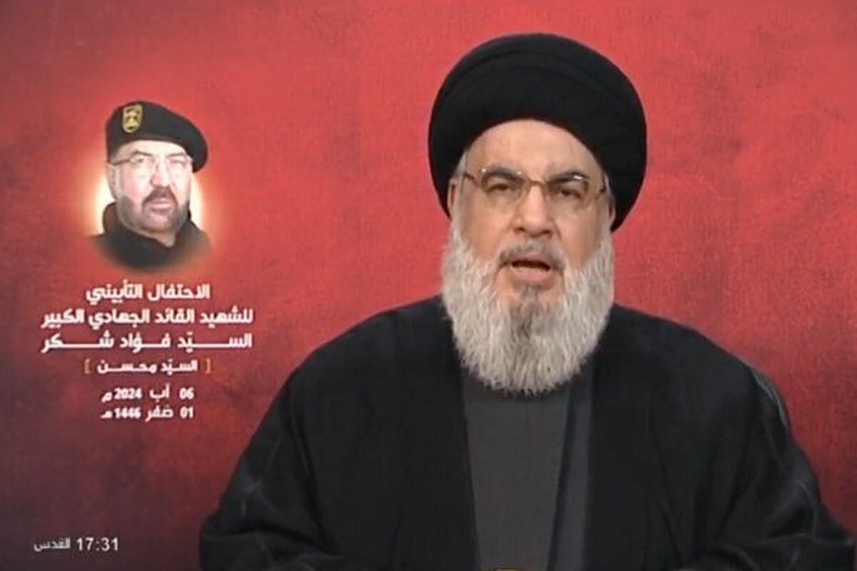 سید حسن نصراالله: دشمن برای هراس در میان حاضران به شکستن دیوار صوتی روی آورد سید حسن نصراالله: دشمن برای هراس در میان حاضران به شکستن دیوار صوتی روی آورد