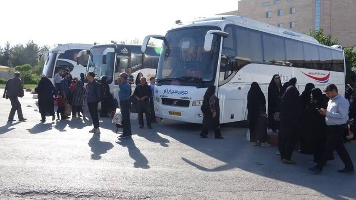 خط اتوبوس مستقیم تهران به نجف راهاندازی شد خط اتوبوس مستقیم تهران به نجف راهاندازی شد