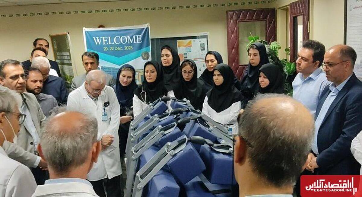 رونمایی از تخت ICU با قابلیت چرخش ۱۸۰ درجه در تبریز رونمایی از تخت ICU با قابلیت چرخش ۱۸۰ درجه در تبریز