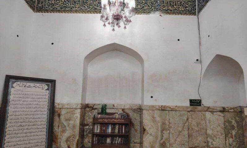 گنبد امامزاده عبدالله شهرری ترک خورد!