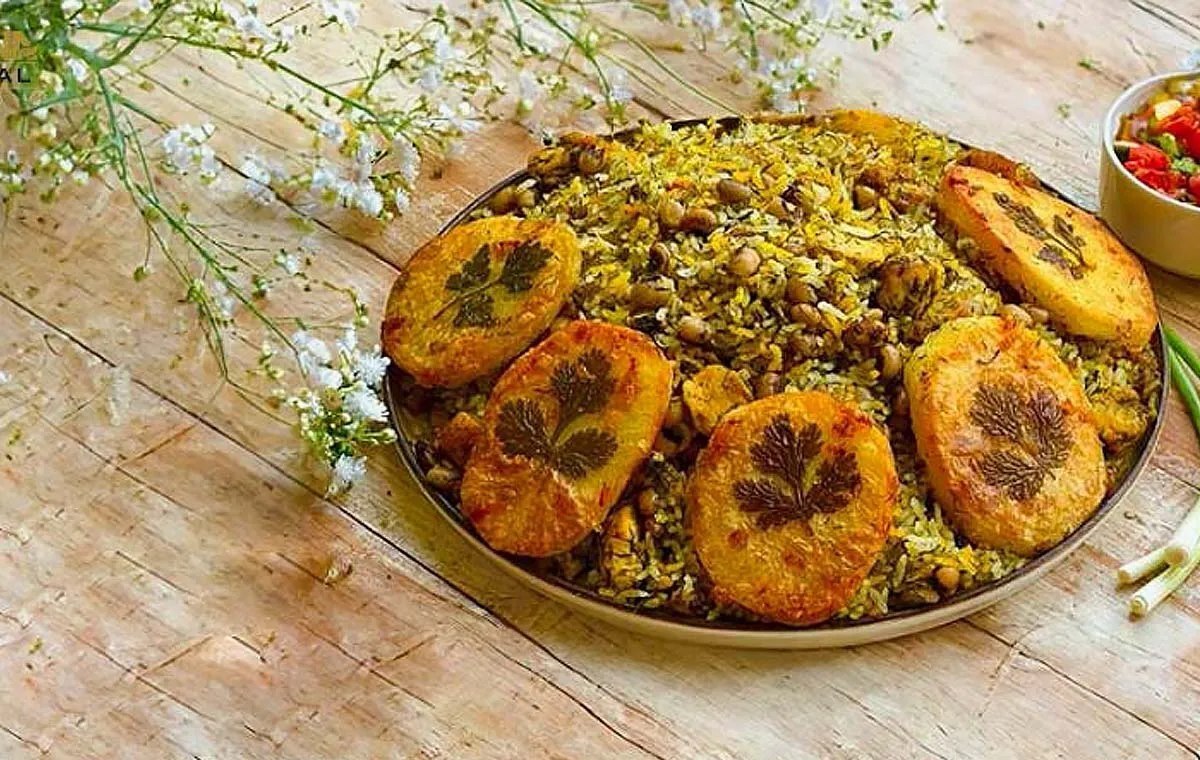طرز تهیه پلو شوشتری با گوشت طرز تهیه پلو شوشتری با گوشت