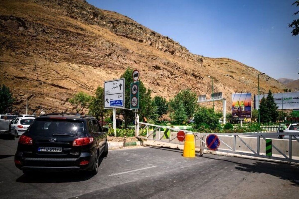 جاده چالوس مسدوده میشود جاده چالوس مسدوده میشود