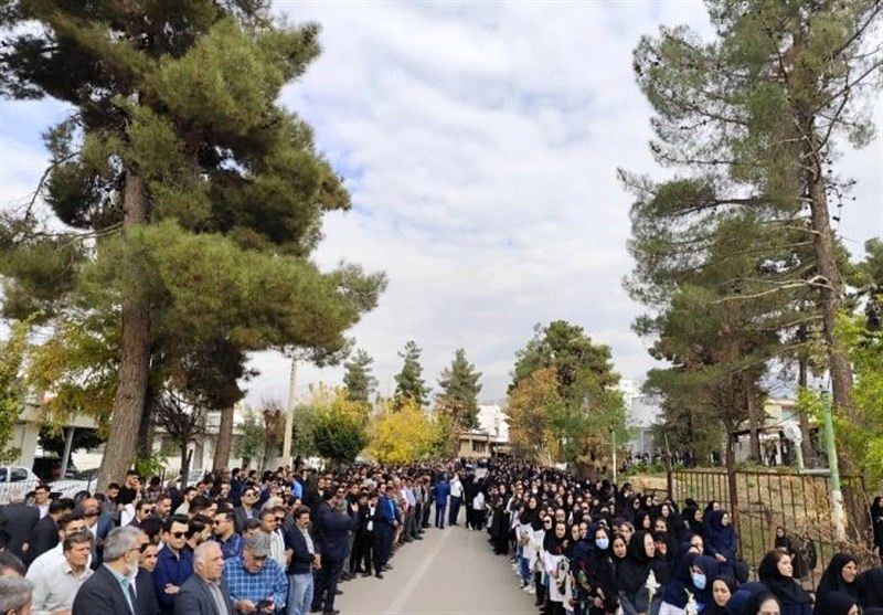وداع باشکوه یاسوجی‌ها با پیکر دکتر مسعود داوودی + عکس