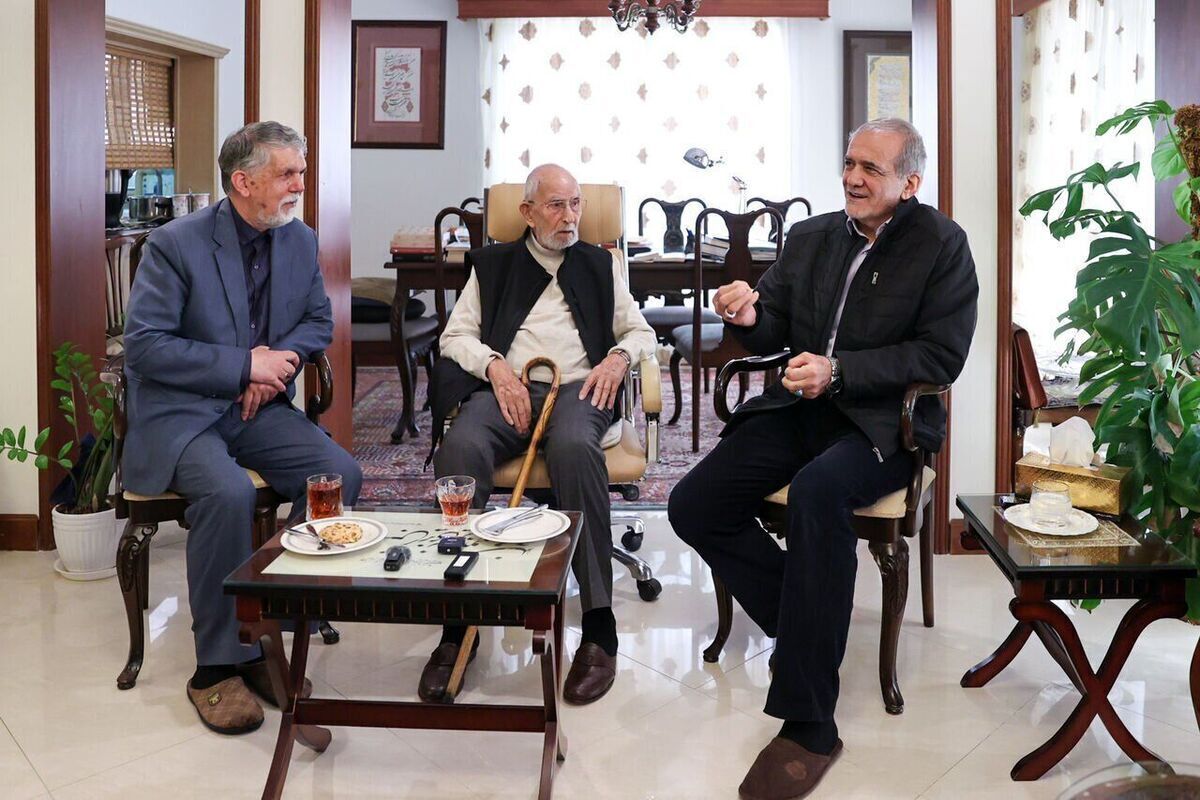 صداوسیما دیدار پزشکیان با محمدعلی موحد را سانسور کرد؟ صداوسیما دیدار پزشکیان با محمدعلی موحد را سانسور کرد؟