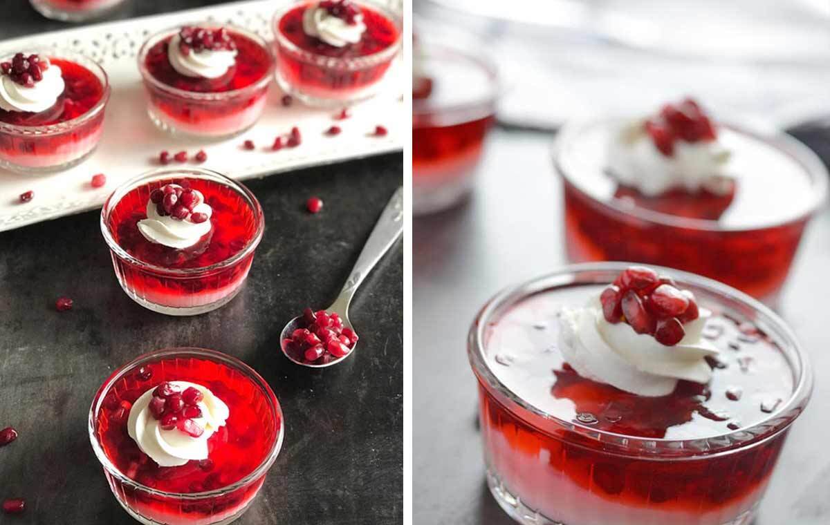 طرز تهیه ژله انار شب یلدا به ۴ روش آسان طرز تهیه ژله انار شب یلدا به ۴ روش آسان