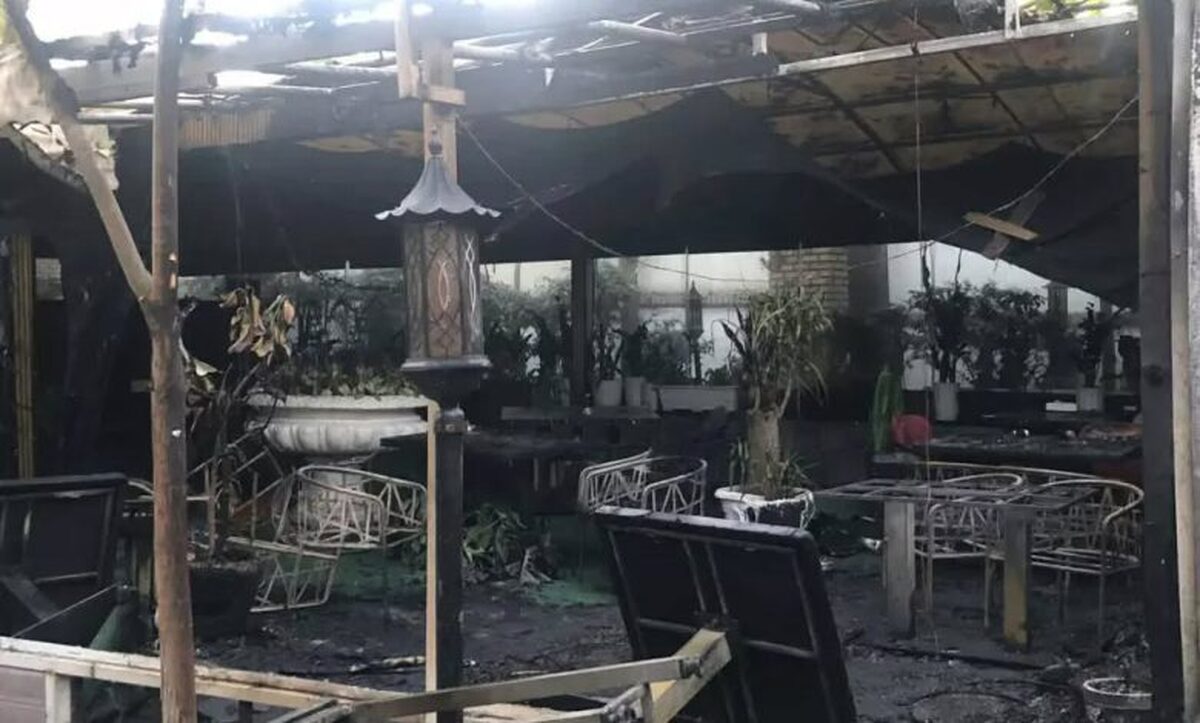 آتشسوزی در آلاچیقهای رستوران/ علت حادثه اتصالی بخاری برقی آتشسوزی در آلاچیقهای رستوران/ علت حادثه اتصالی بخاری برقی