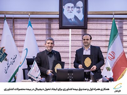 همکاری با رفیق اول و صندوق بیمه کشاورزی برای ایجاد تحول دیجیتال در بیمه کشاورزی